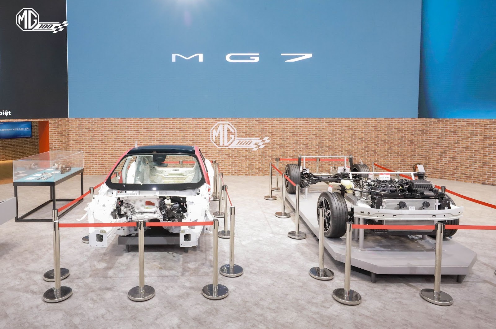 Khu vực “bóc tách” độc đáo của MG7 tại Vietnam Motorshow 2024
