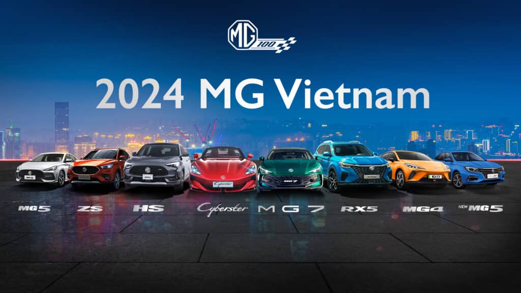 Biểu tượng MG100 đánh dấu cột mốc 100 năm lịch sử thương hiệu